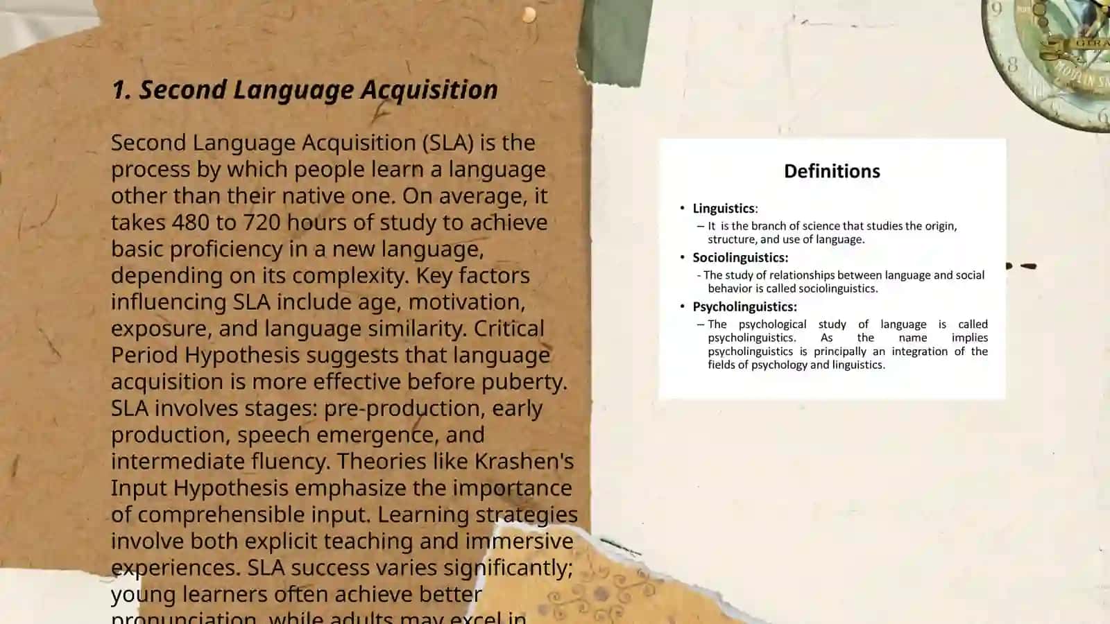Applied Linguistics 3