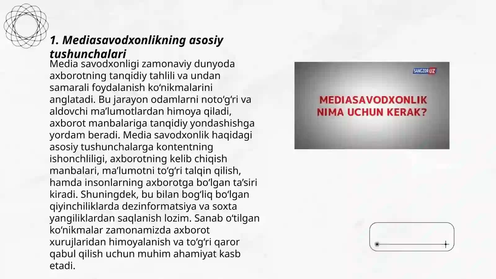 Mediasavodxonlik va axborot madaniyati 3