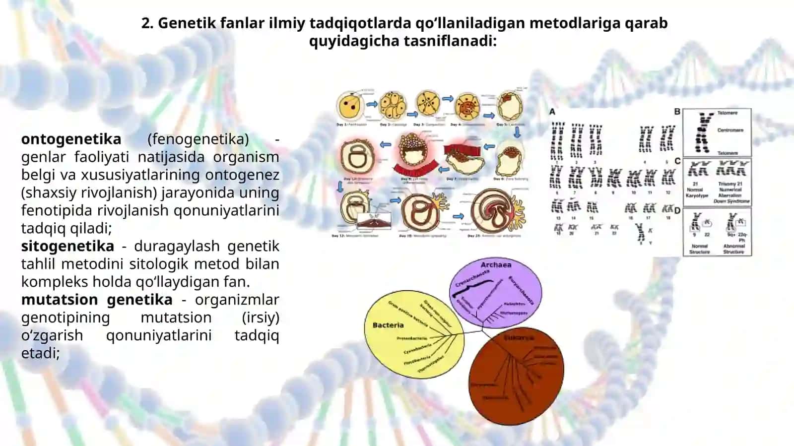Genetika va seleksiya asoslari 3