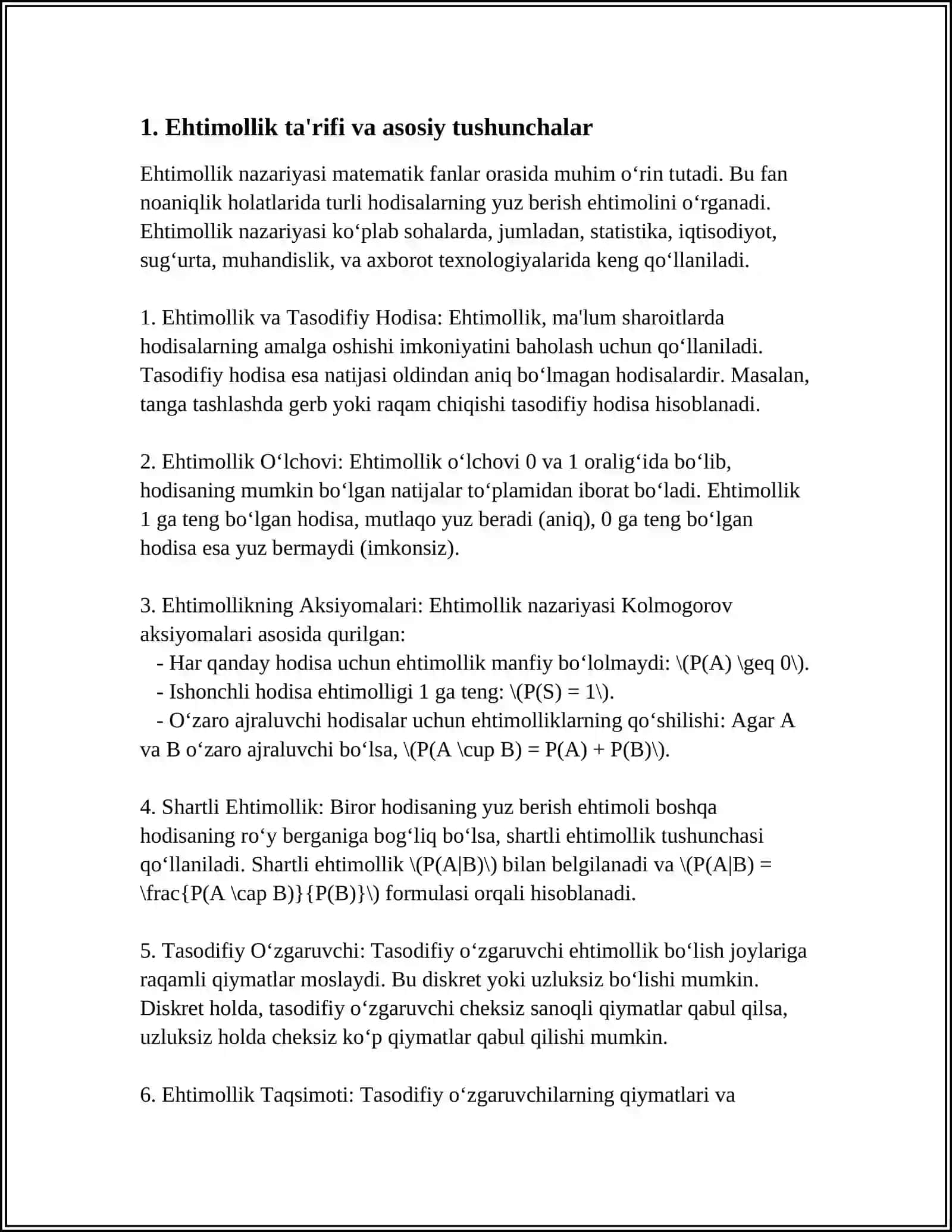 EHTIMOLLIK NAZARIYASI VA MATEMATIK STATISTIKA ELEMENTLARI 3