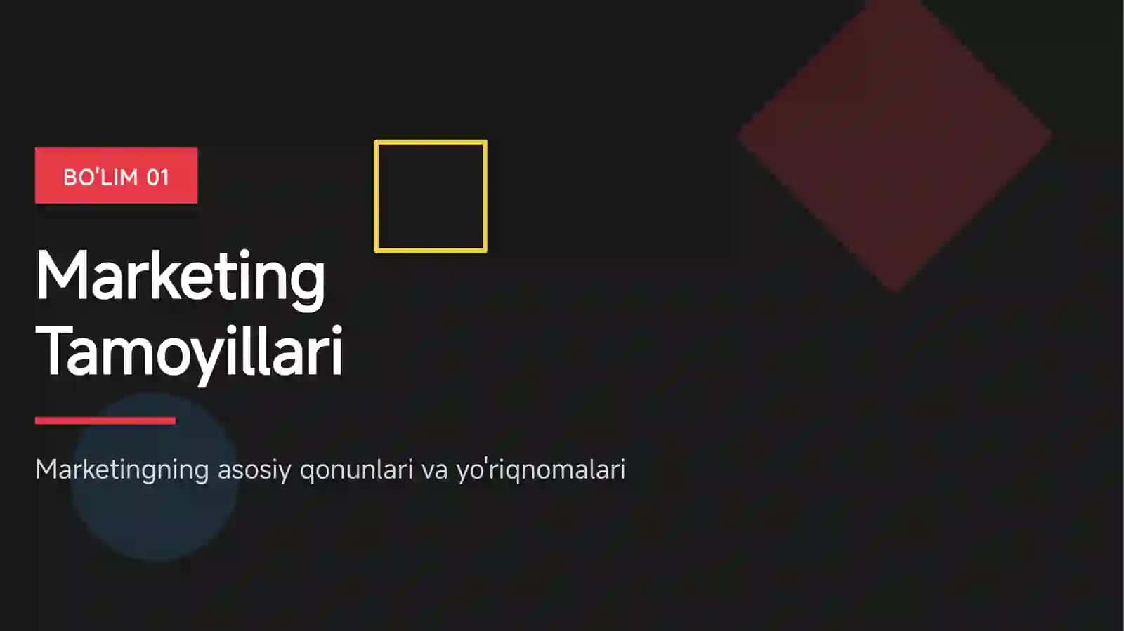 Marketing tamoyillari,funksiyalari va turlari 3