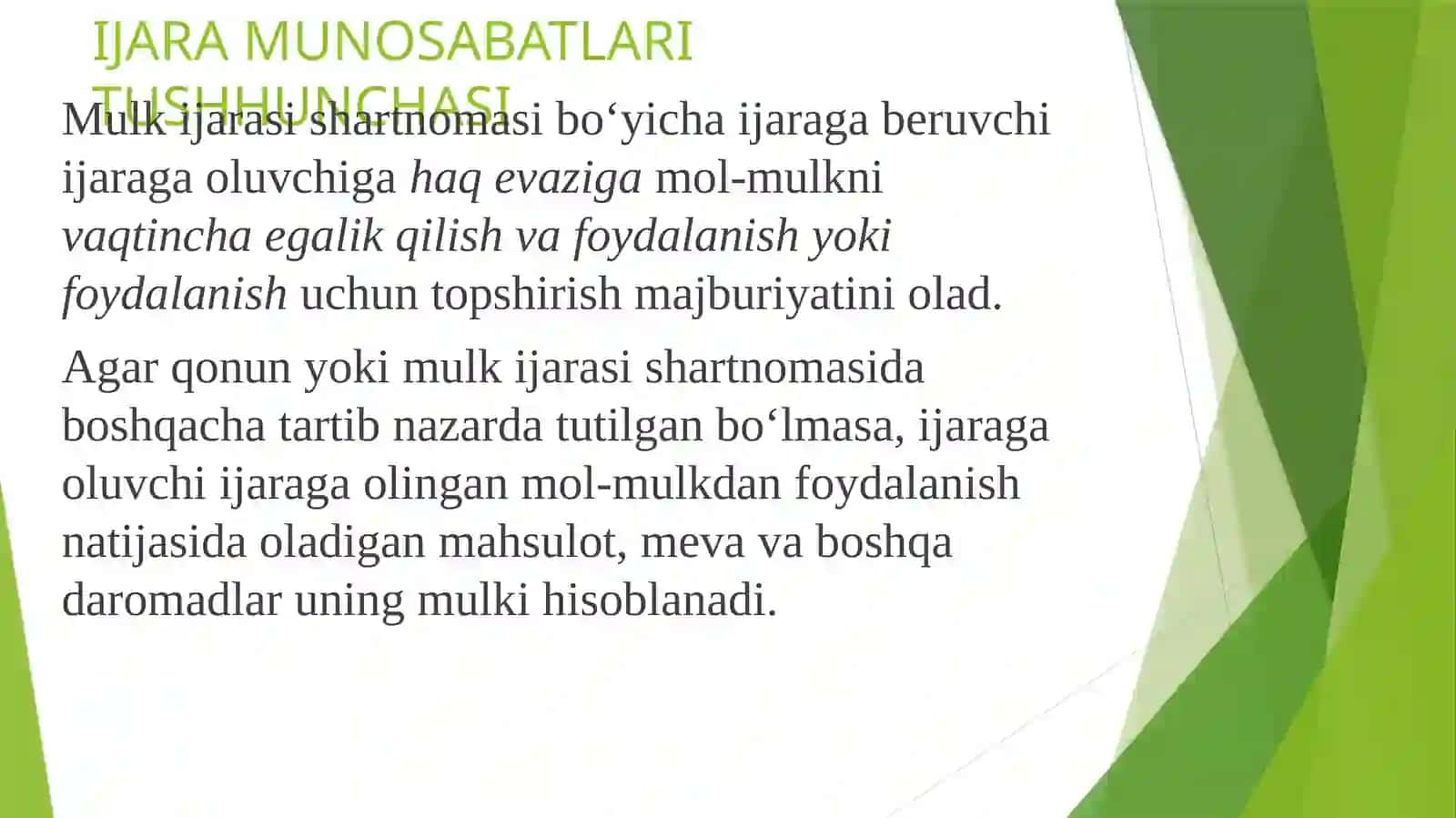 AGRAR SOHADA IJARA MUNOSABATLARI 3