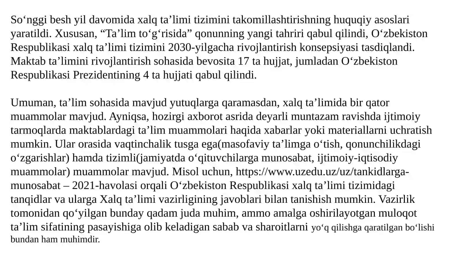 O‘zbekistonda milliy maktab muammosi 3