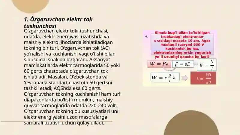 Òzgaruvchan elektr tok usullari 3