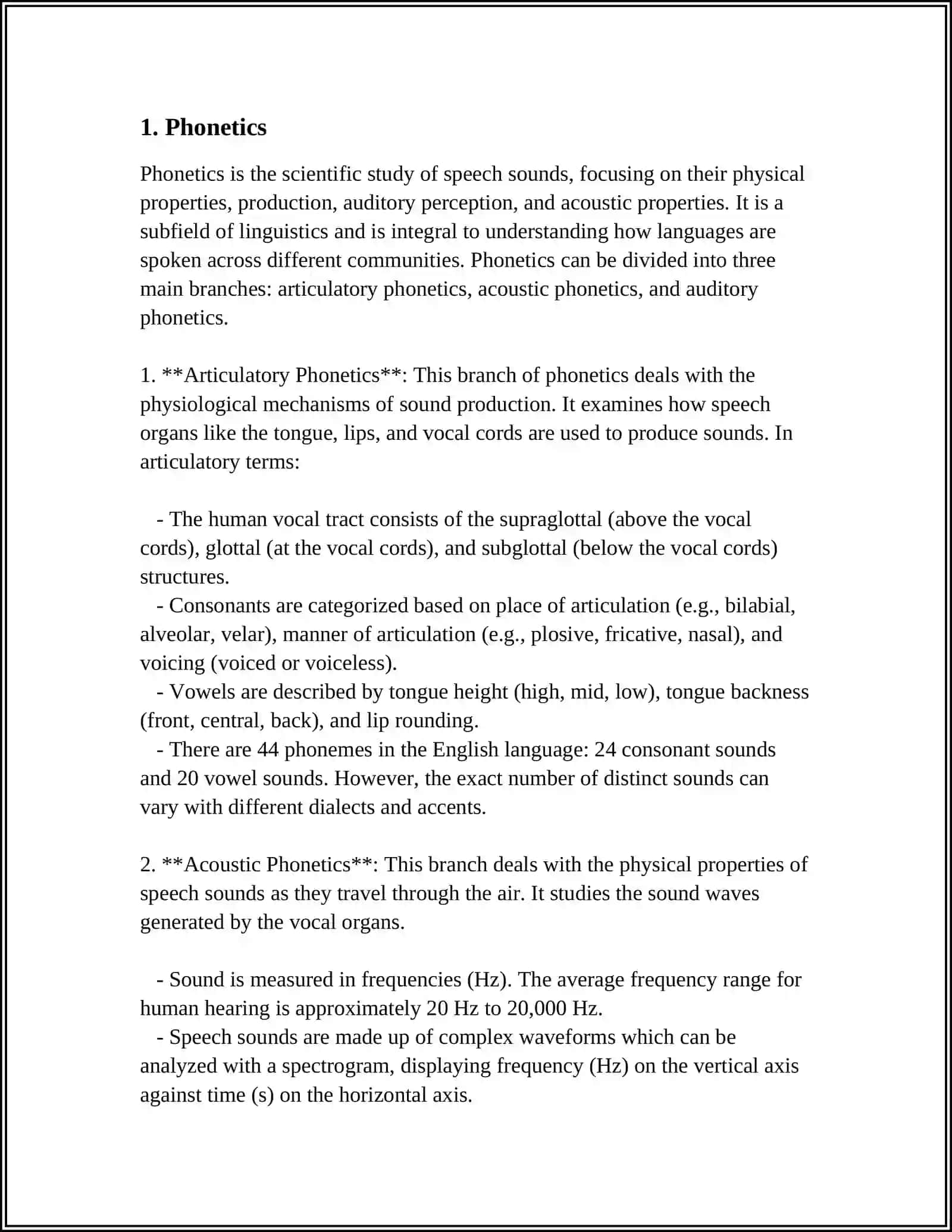LINGUISTICS 3