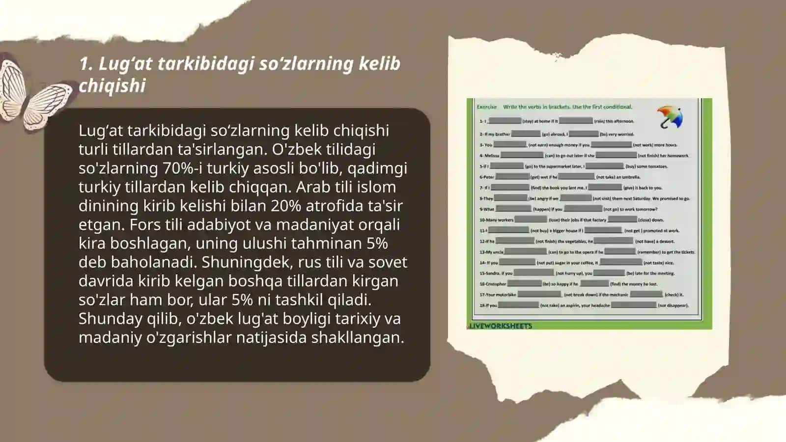 Lugʻat tarkibidagi soʻzlarning kelib chiqishi 3