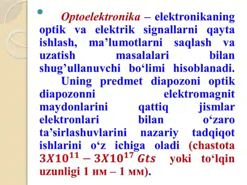 Optoelektronasboblar 3