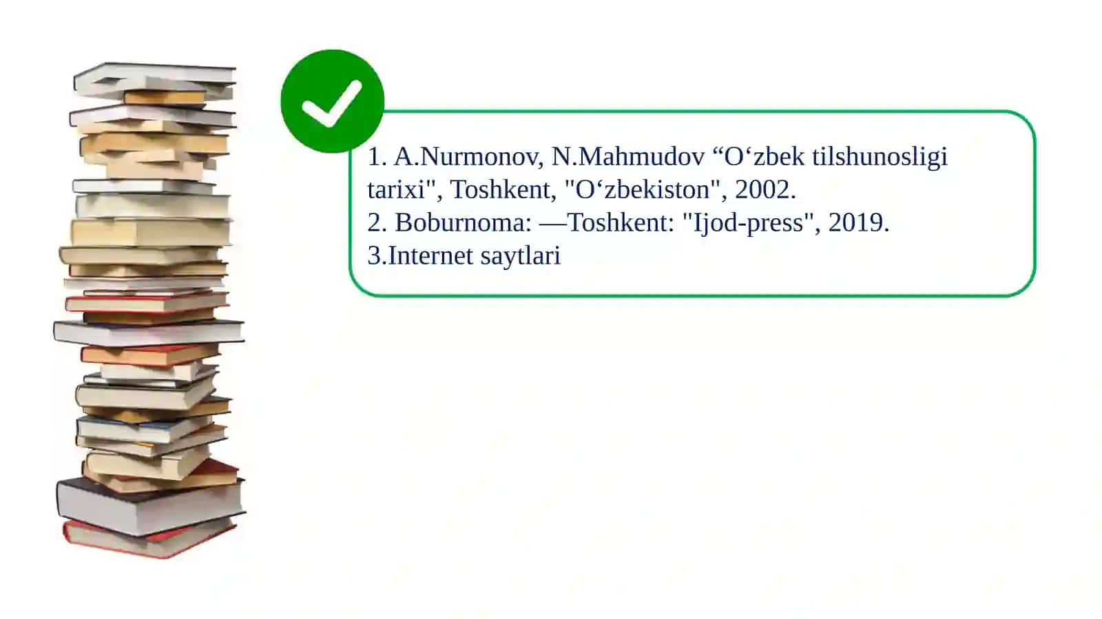 O‘zbek tilshunosligi tarixi 3