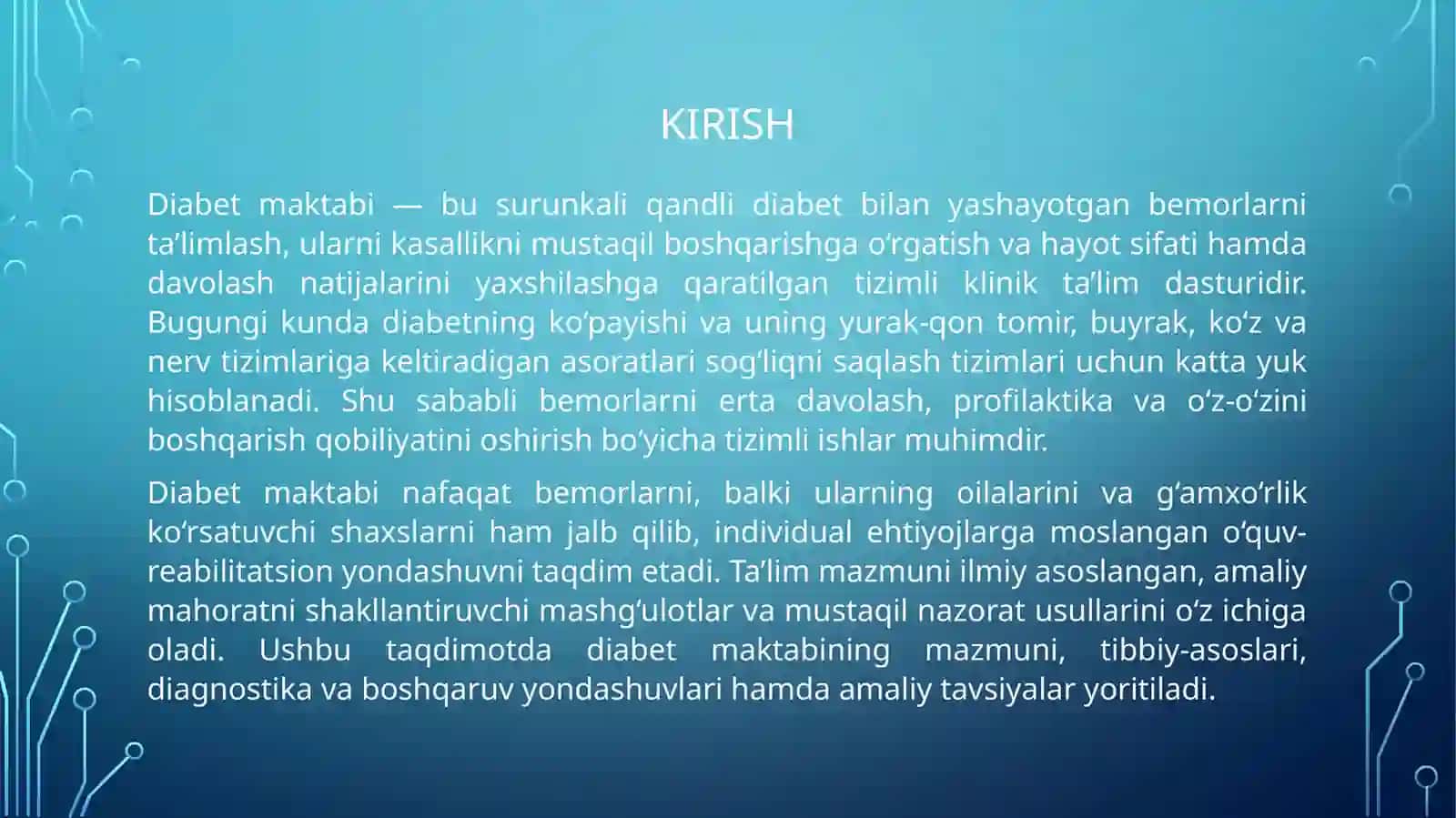 Diabet maktabi 3