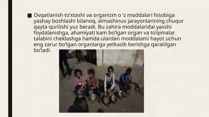 To’liq va to’liq bo’lmagan ochlik 3