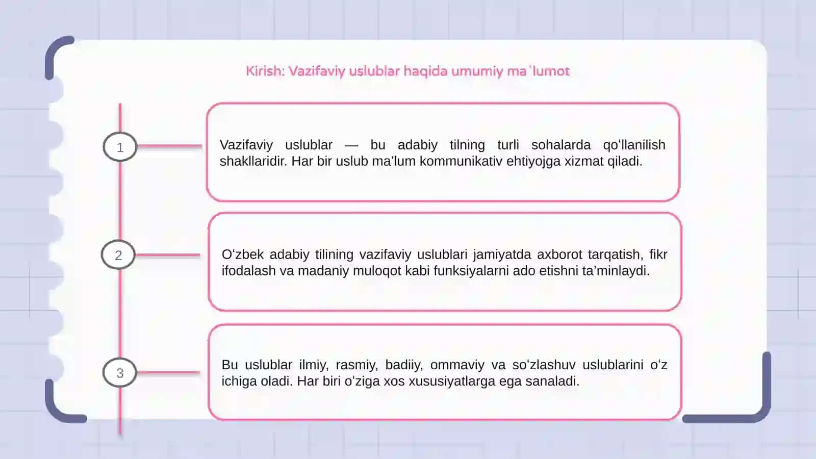 Òzbek adabiy tilining vazifaviy uslublari 3