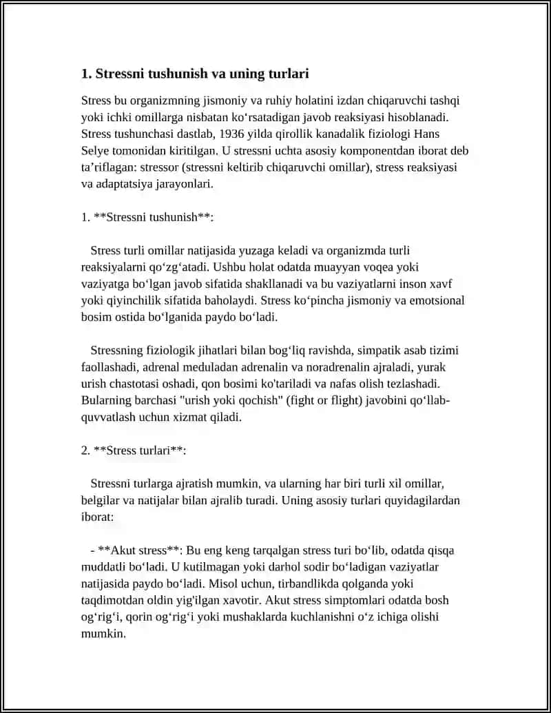 STRESSNI BOSHQARISH 3