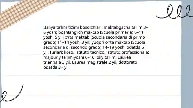 Italiya talim tizimi 3