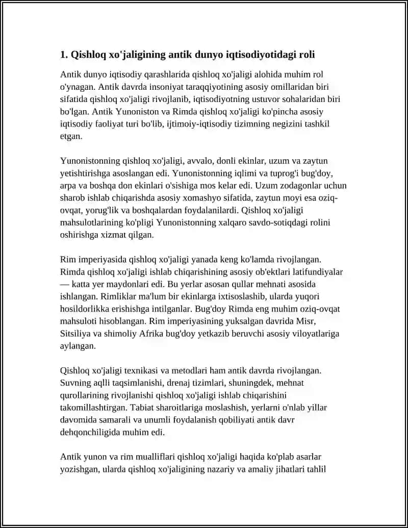ANTIK DUNYO IQTISODIY QARASHLARI 3