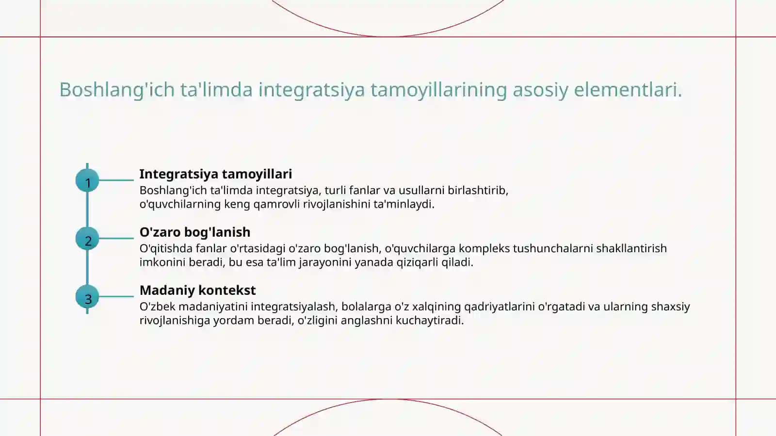 Boshlangich talimda integratsiya 3