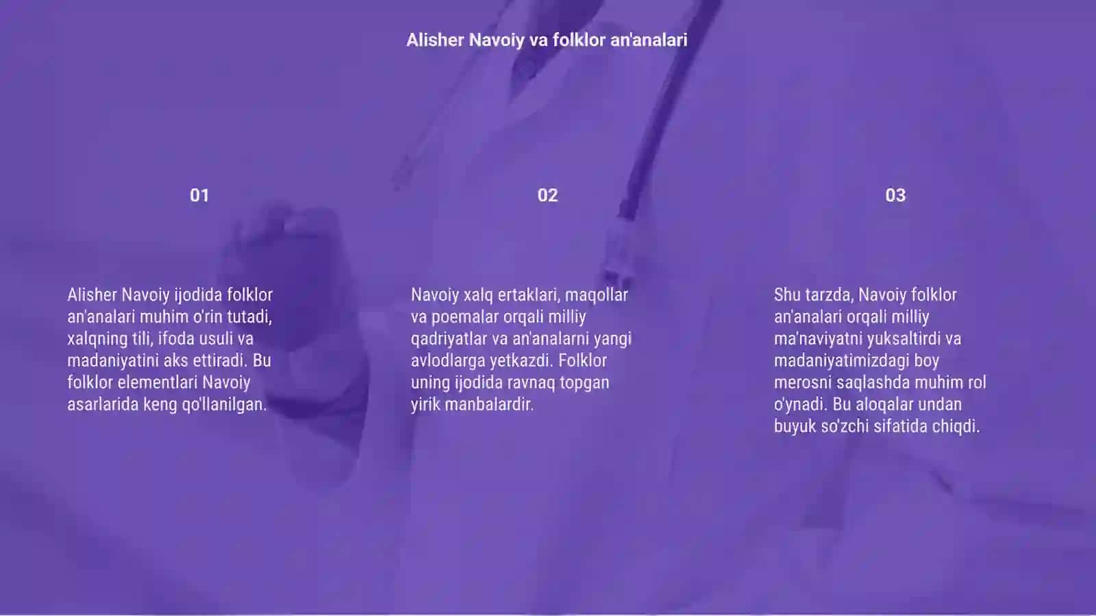 Alisher Navoiy ijodida folklor an'analari 3