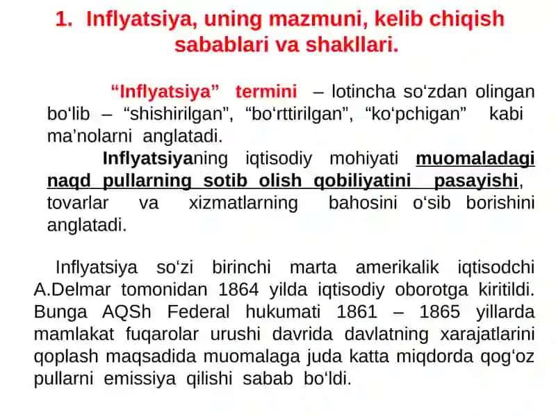 Inflyatsiya va uning turlari 3