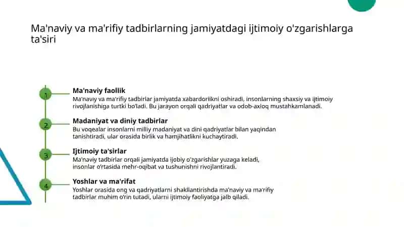 Ma'naviy va ma'rifiy tadbirlar 3