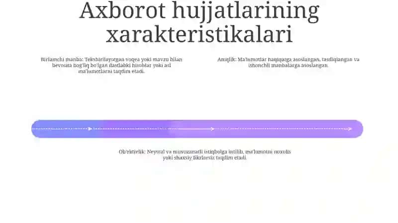 Axborot hujjatlari 3