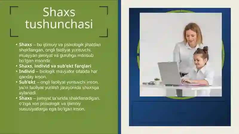 shaxs haqida tushuncha 3