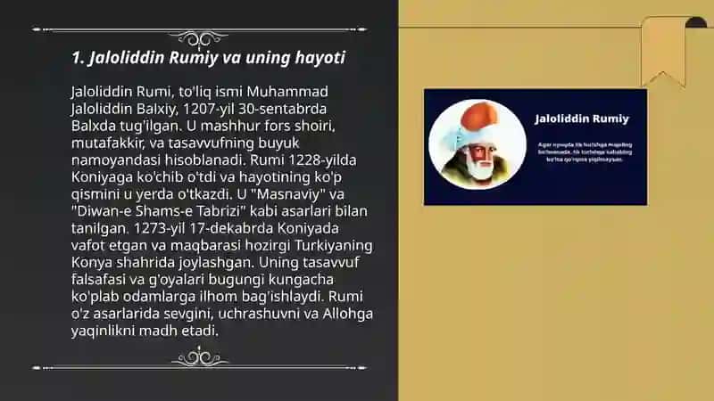 Jaloliddin Rumiyning yetti majlisi 3
