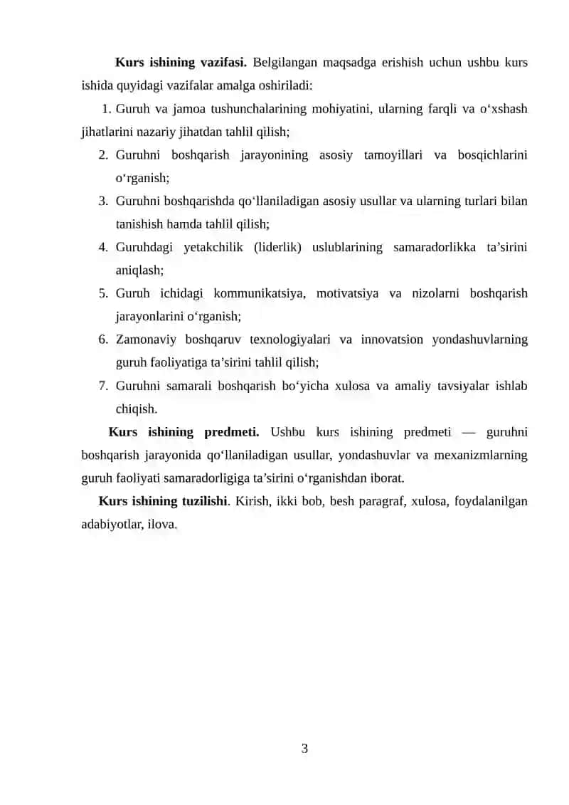 Guruhni boshqarishning asosiy usullari 3