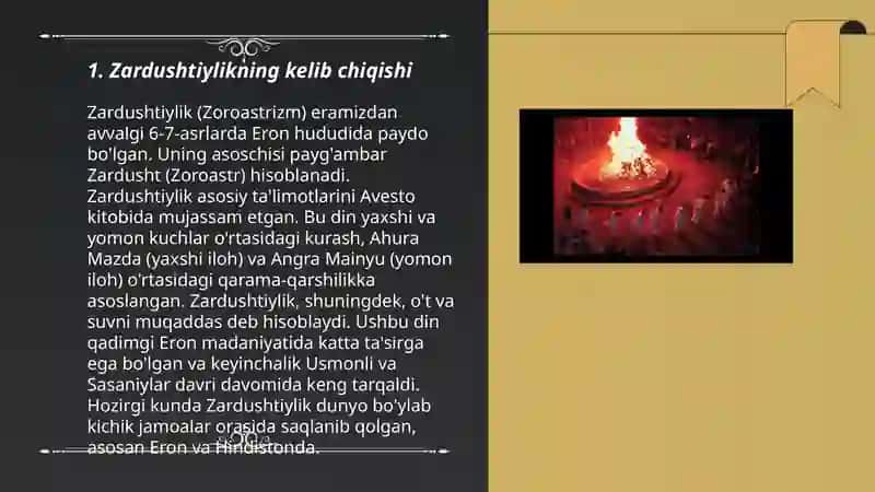Zardushtiylikning vujudga kelishi 3