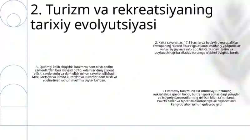 Turizm va rekreatsiya 3