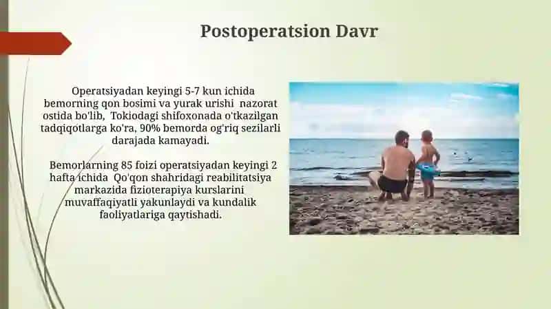 Son Va Tizza Arteriyasini Ochish va Bogʻlash 3