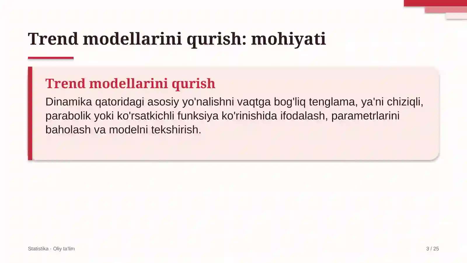 Mohiyati, bosqichlari, usullari va ko'rsatkichlari 3