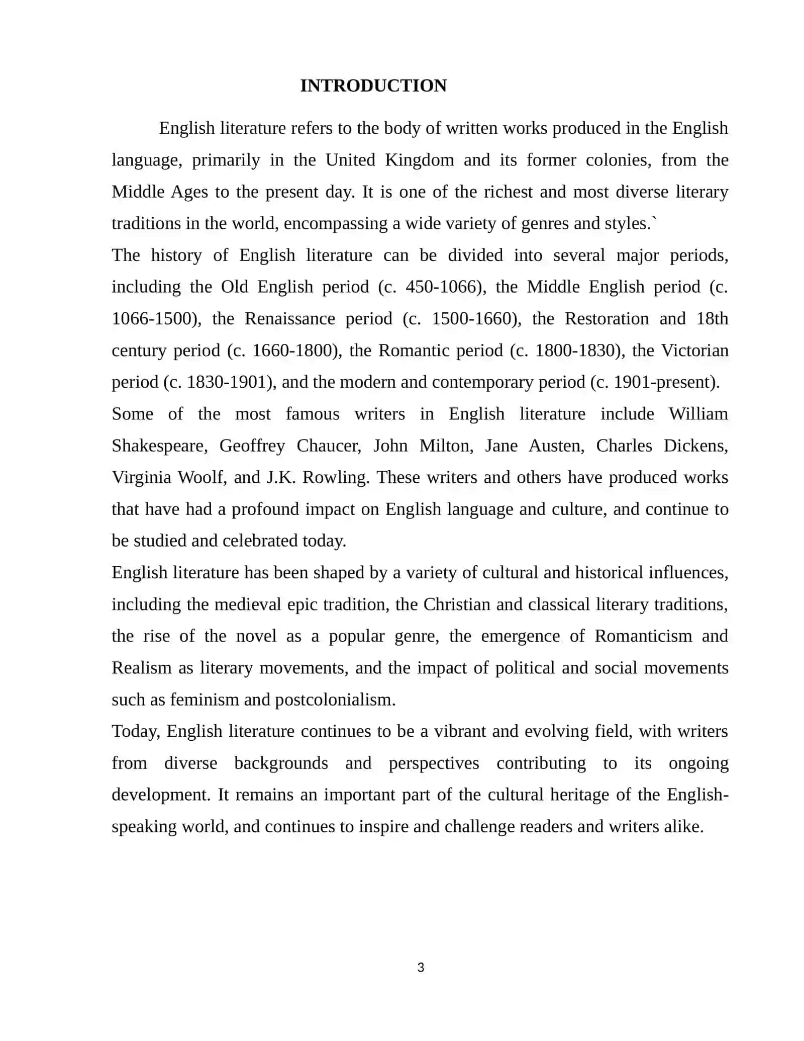 Women- writers in English literature 3