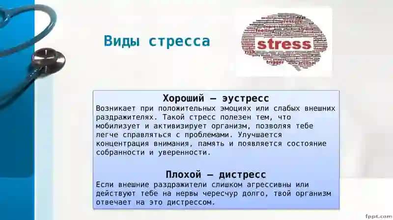 Виды стресса 3