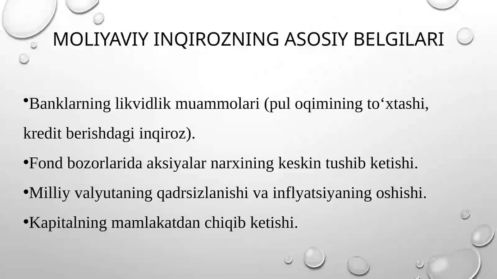 Moliyaviy va iqtisodiy inqiroz 3