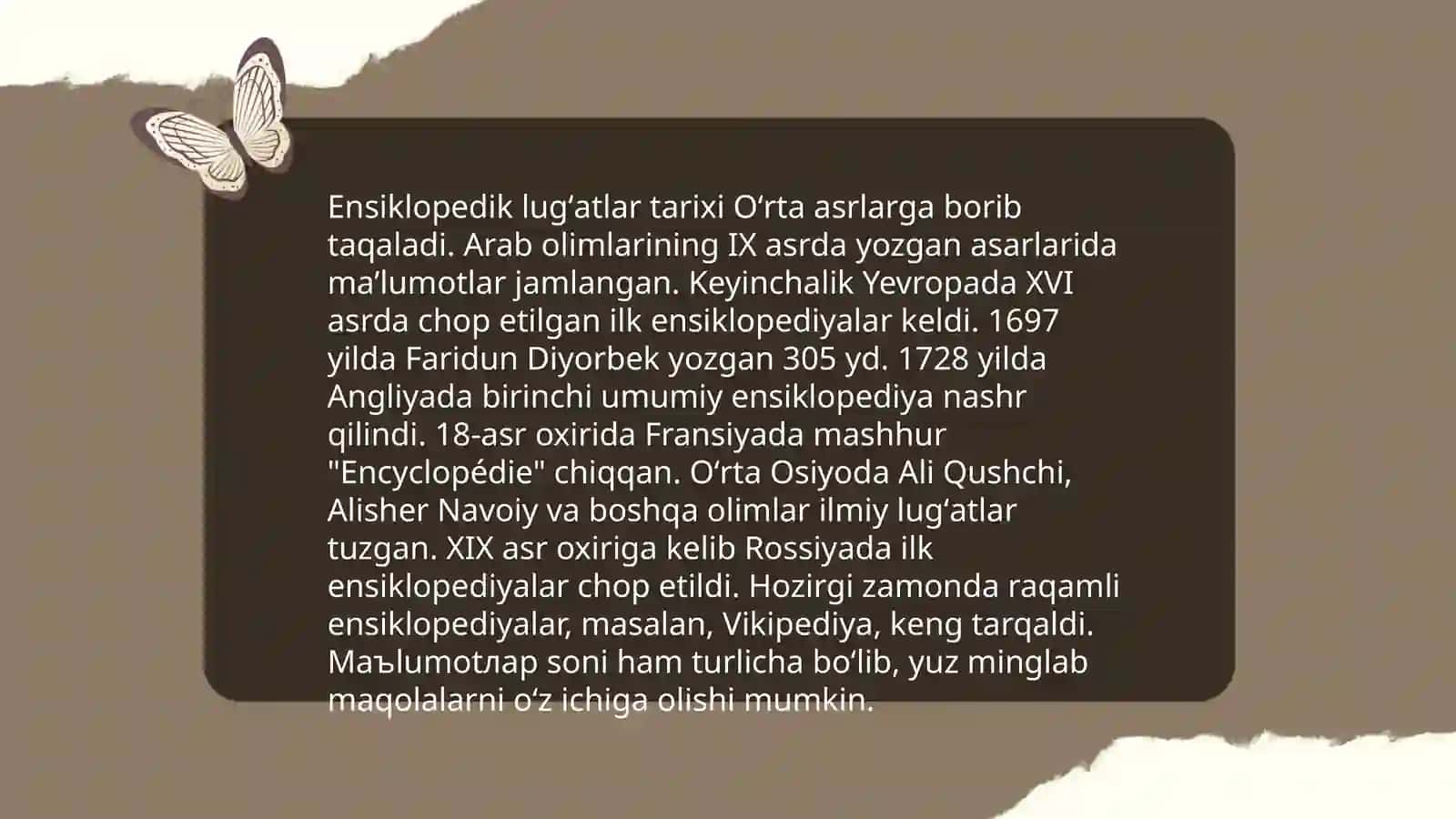 Ensiklopedik lug'atlar 3