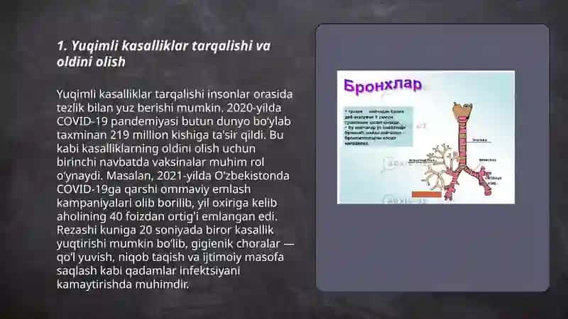 Yuqimli va yuqimsiz kasaliklar 3
