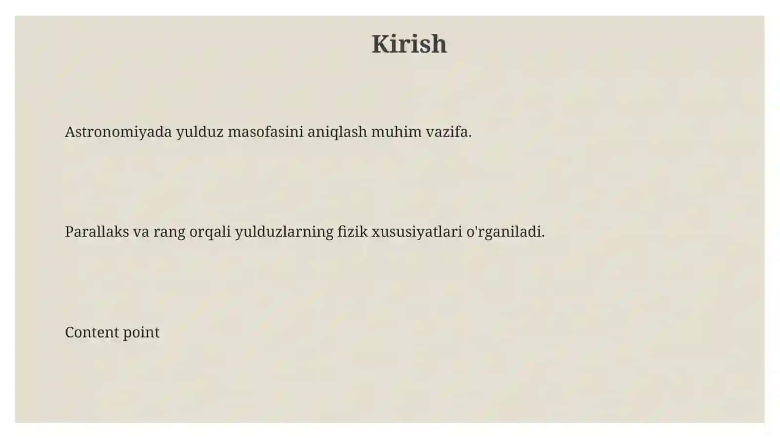 Yillik parallaks, yulduzlarining masofalarini aniqlash 3