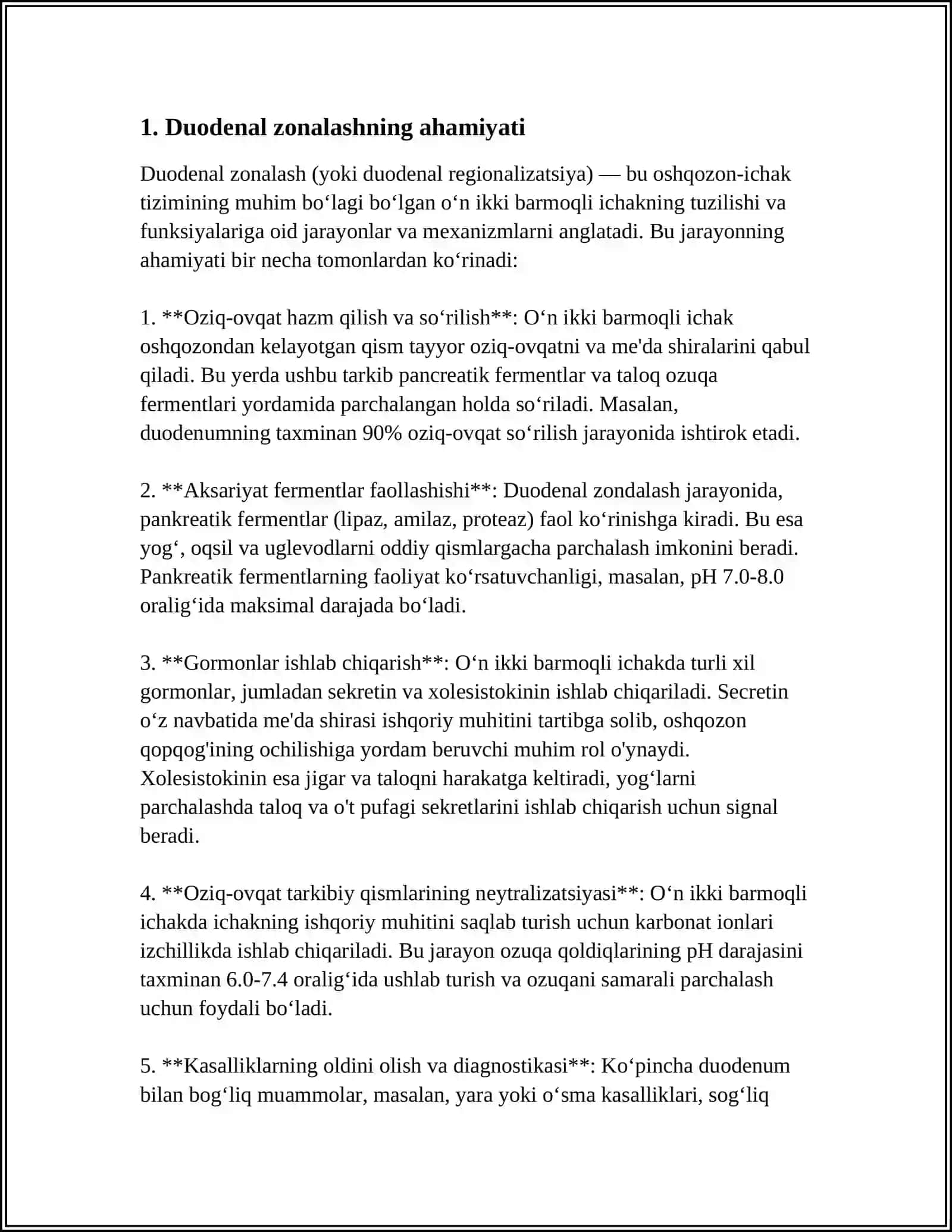DUODENAL ZONTLASH VA UNI OʻTQAZISH USULI 3