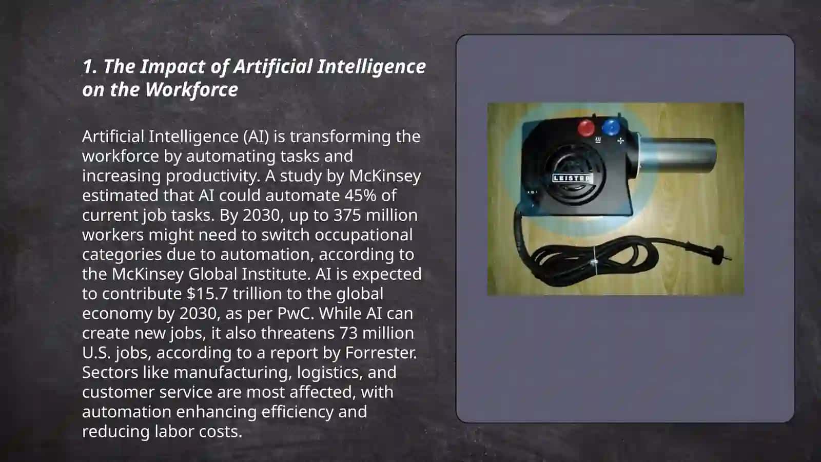The Impact of Artificial Intelligence on the Workforce 3