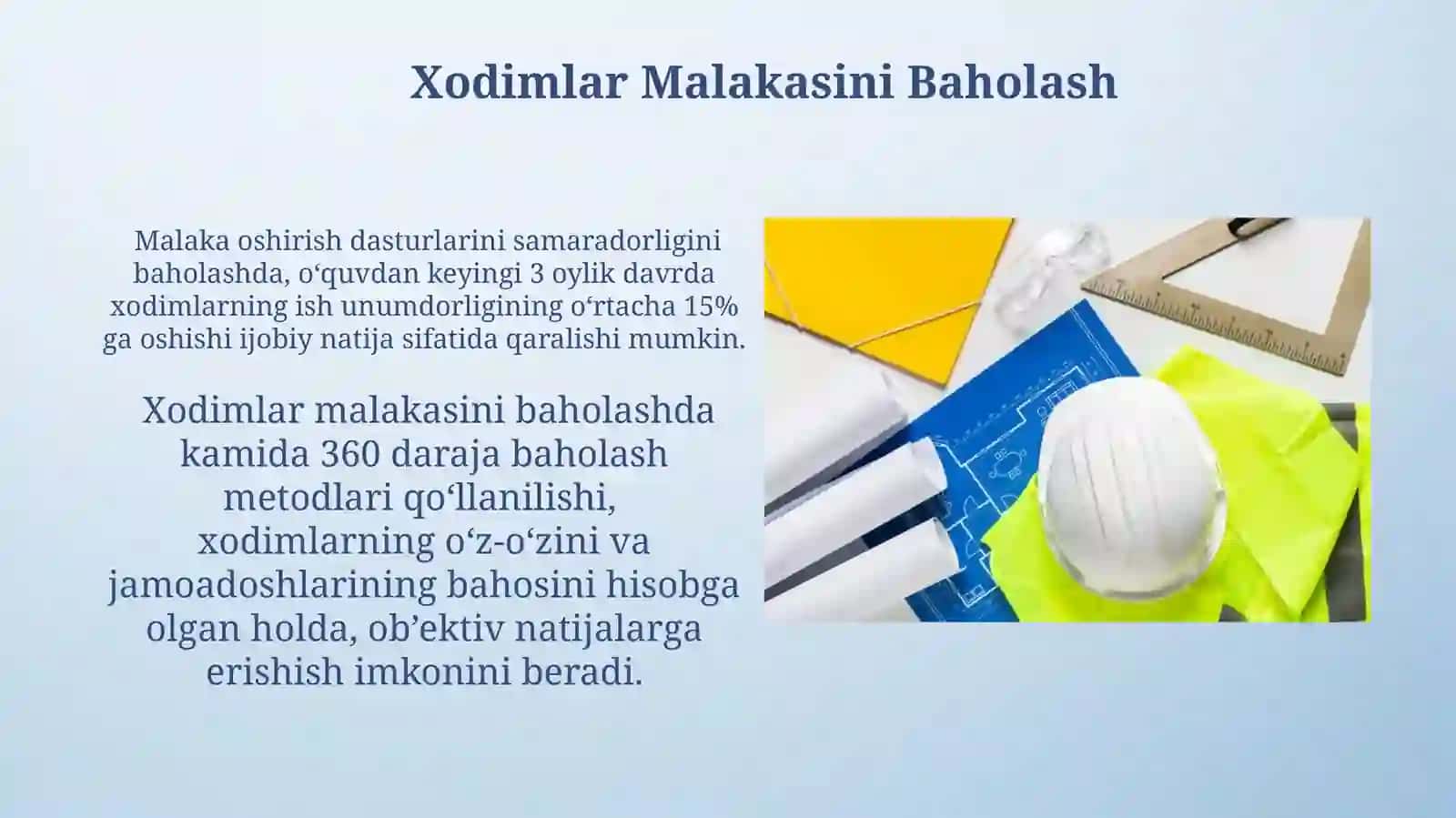 Mehnat Ekspertizasi Ob'ekti 3