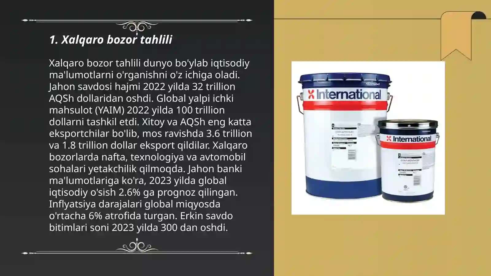 Xalqaro marketingning asosiy tushunchalari 3