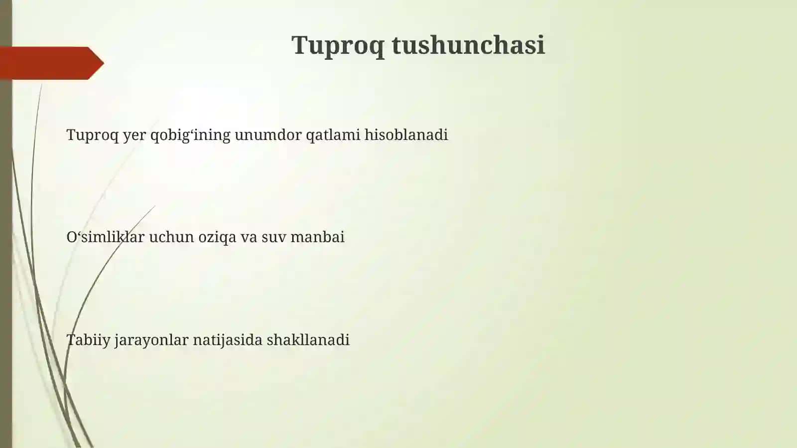 Tuproqlarni tarqalish qonuniyatlari 3