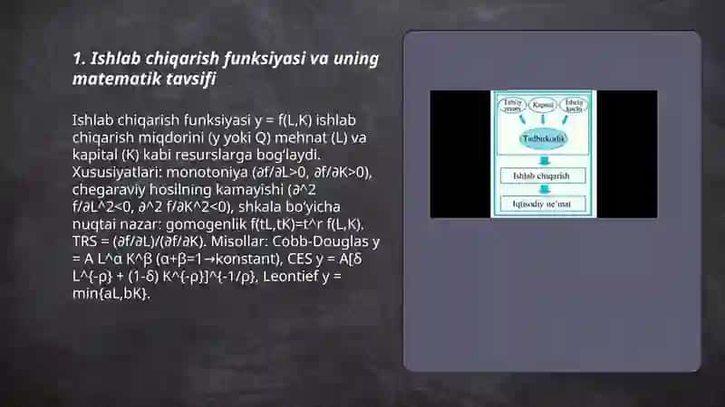 ishlab chiqarish nazariysi (mikroiqtisodiyotda) 3