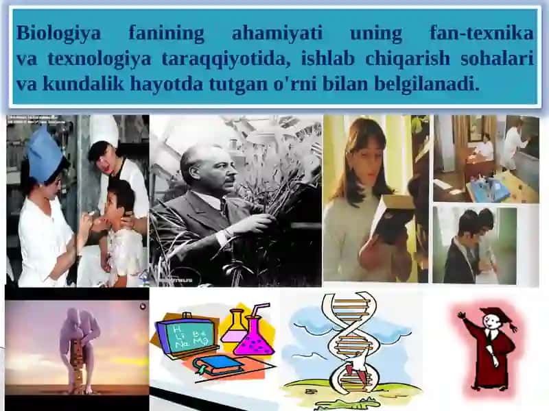 Biologiya Tirik Organizmlar Haqidagi Fan 3