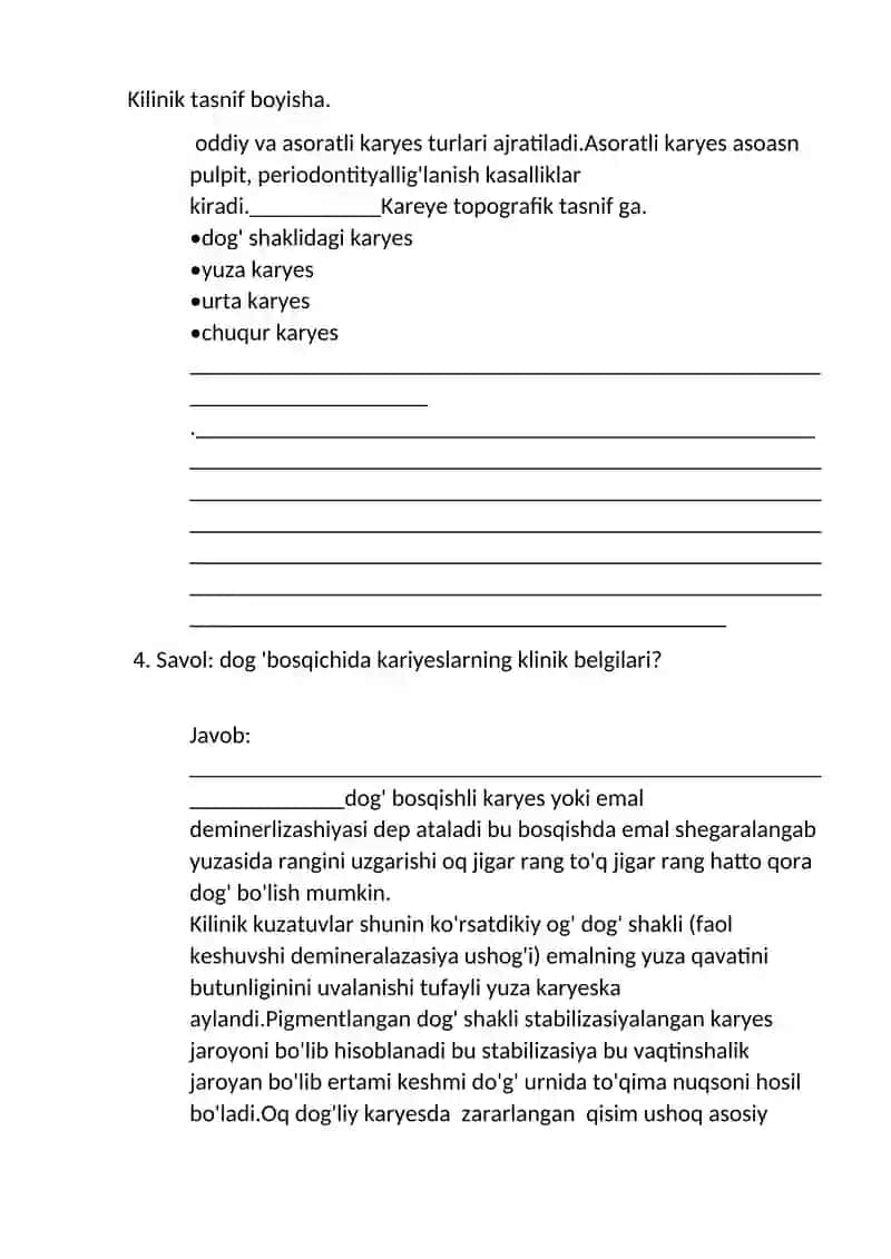 Bolalarda sut tishlari kariesi 3