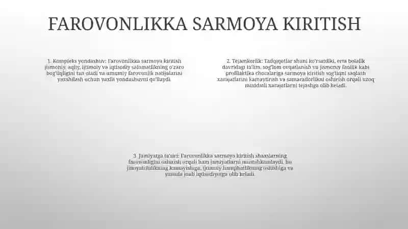 Salomatlik Tuman Boylik 3