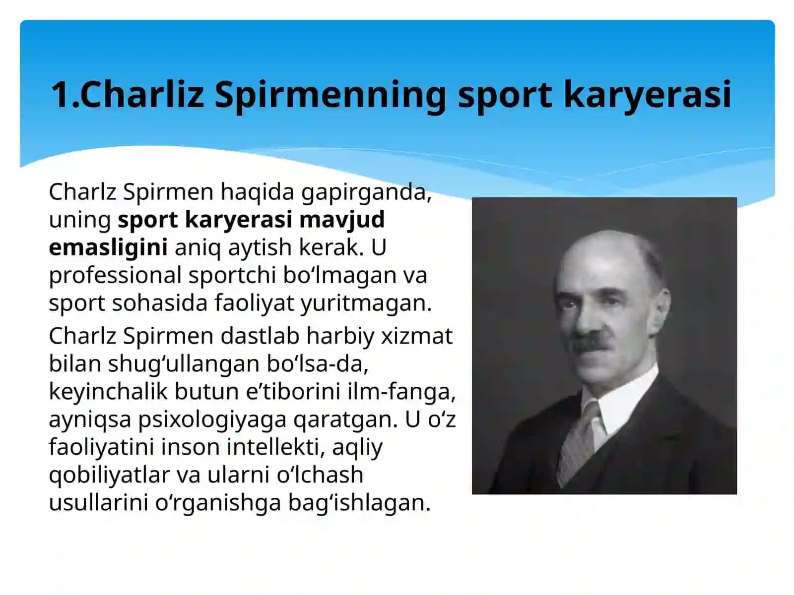 Charliz Spirmen hayoti, ijodi va nazariyalari 3