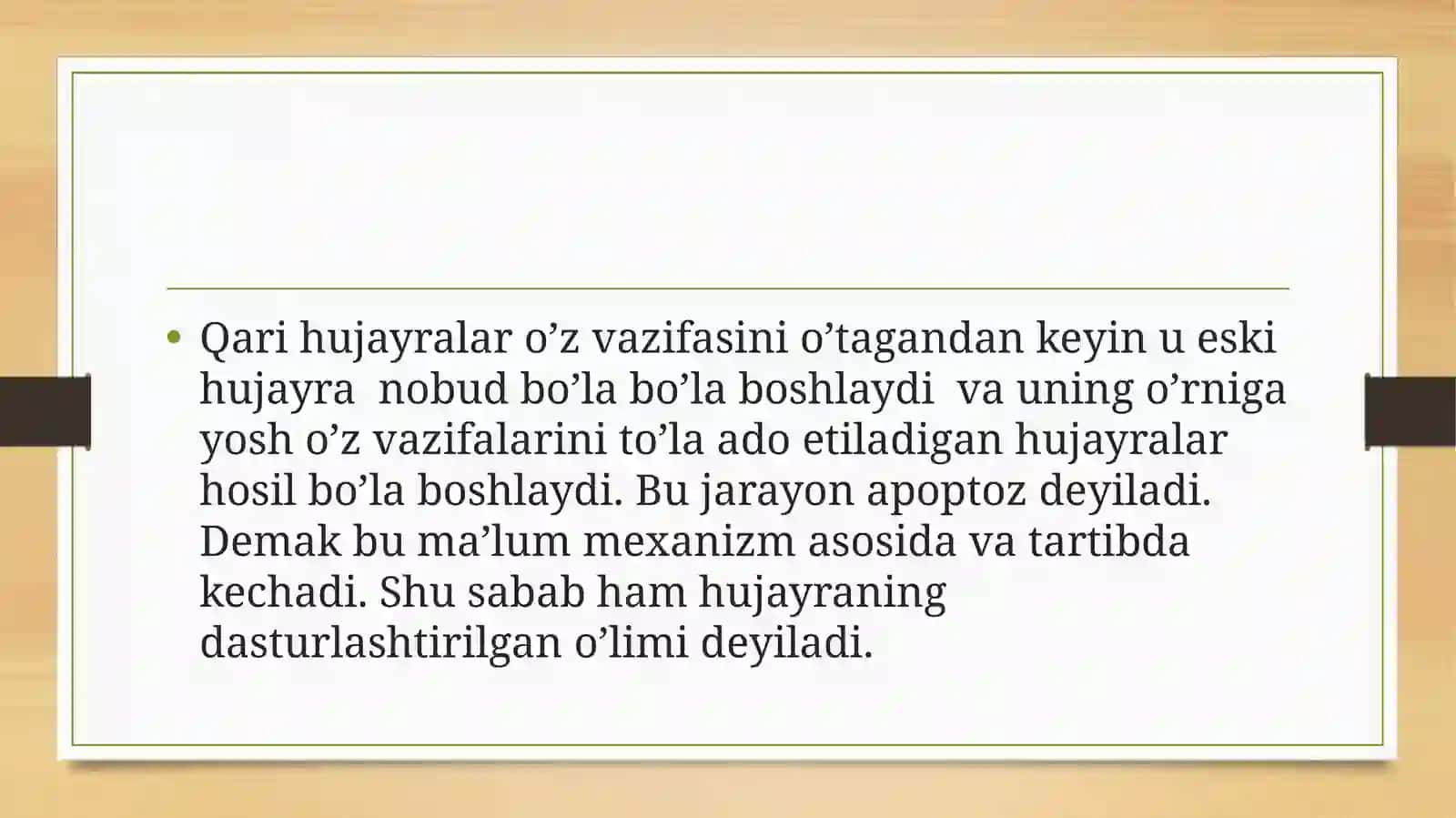 Apoptoz haqida 3