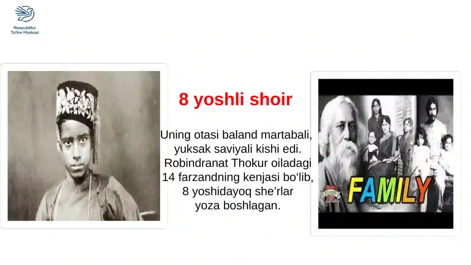 Robindranat Thakur hayoti va ijodi 3
