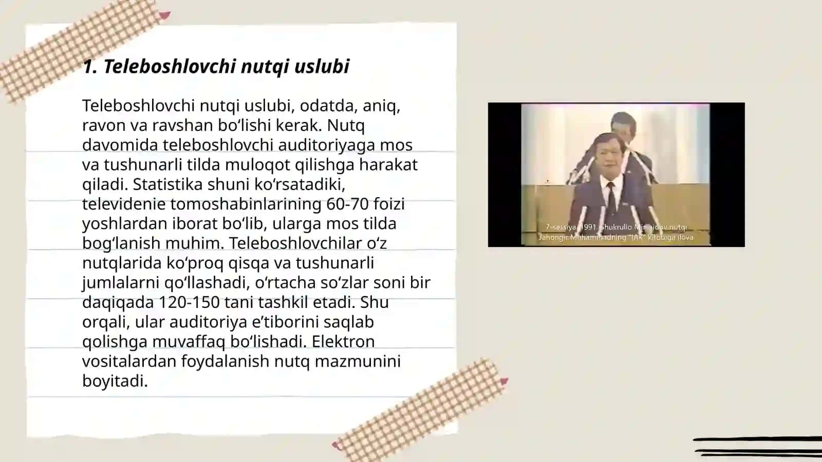 Teleboshlovchi nutqi 3