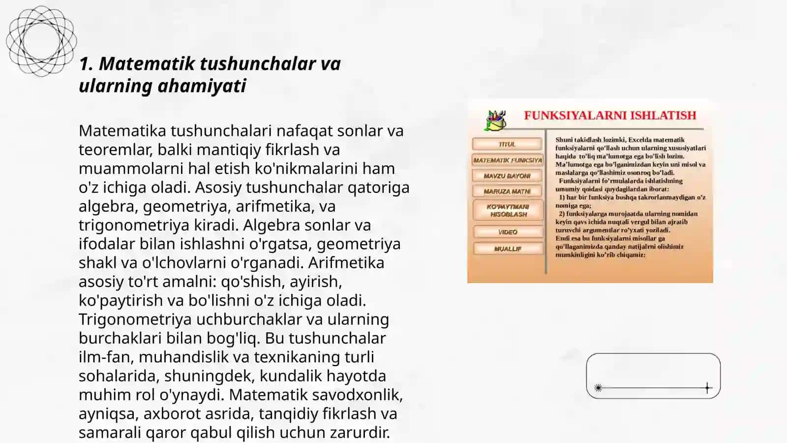 Matematik Tushunchalar va Ularining Ahamiyati 3